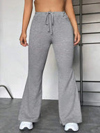 European And American Stitching Yoga Exercise Pants Outdoor Casual Flared Pants - DanaFashionstore