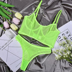 Underwear Mesh Gathered See-Through Comfortable Women's Suit - DanaFashionstore
