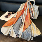 Elegant Emulation Silk Scarf Women's Spring And Summer Sun Protection Long - DanaFashionstore