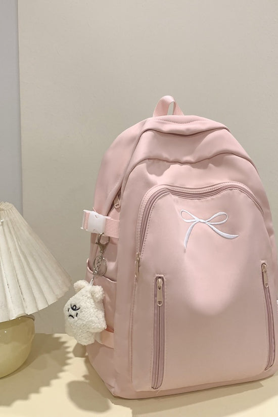Large Capacity Girl Bow Backpack With College Style - Dana Fashion