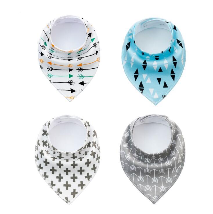 4pcs Lot Bibs Burp Cloth Print Arrow Wave Triangle Baby Bibs Cotton Bandana Accessories $21.20 Dana Fashion style: 24 Baby Clothing Baby sling cotton fleece material Baby Bib slobber towel