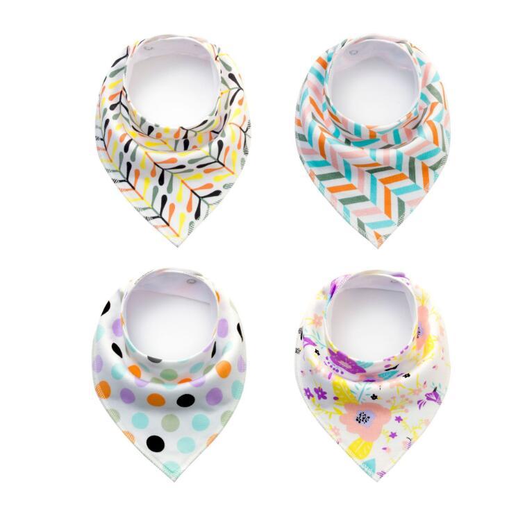 4pcs Lot Bibs Burp Cloth Print Arrow Wave Triangle Baby Bibs Cotton Bandana Accessories $21.20 Dana Fashion style: 4 Baby Clothing Baby sling cotton fleece material Baby Bib slobber towel
