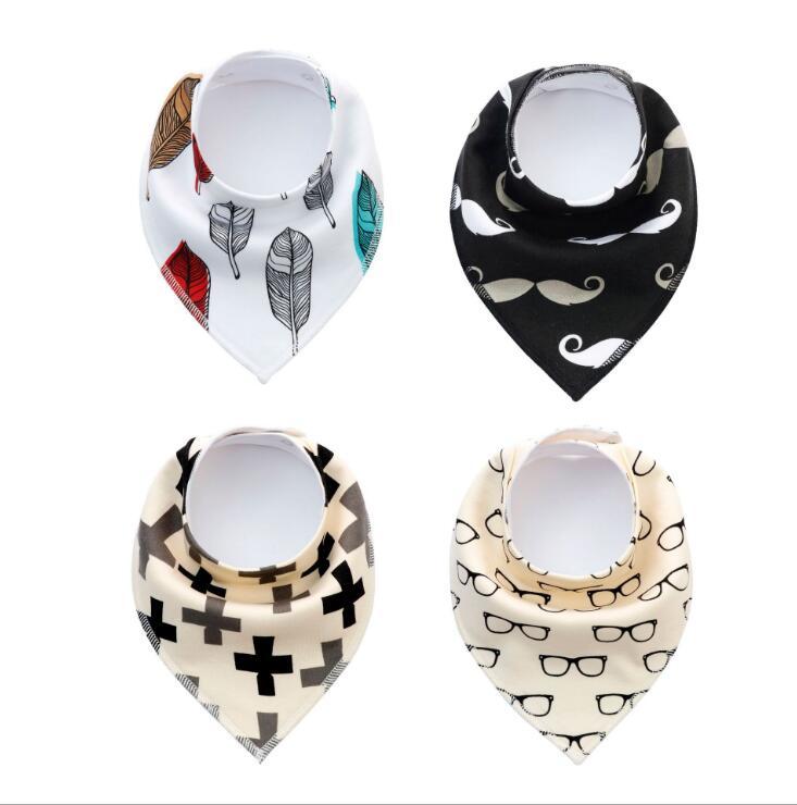 4pcs Lot Bibs Burp Cloth Print Arrow Wave Triangle Baby Bibs Cotton Bandana Accessories $21.20 Dana Fashion style: 23 Baby Clothing Baby sling cotton fleece material Baby Bib slobber towel