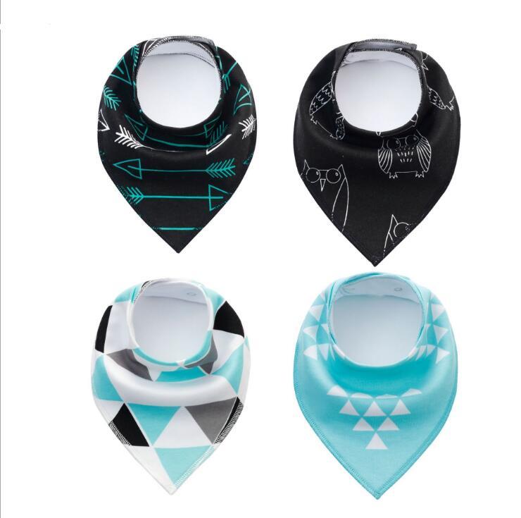 4pcs Lot Bibs Burp Cloth Print Arrow Wave Triangle Baby Bibs Cotton Bandana Accessories $21.20 Dana Fashion style: 3 Baby Clothing Baby sling cotton fleece material Baby Bib slobber towel
