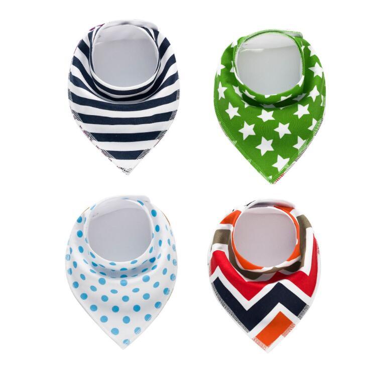 4pcs Lot Bibs Burp Cloth Print Arrow Wave Triangle Baby Bibs Cotton Bandana Accessories $21.20 Dana Fashion style: 28 Baby Clothing Baby sling cotton fleece material Baby Bib slobber towel