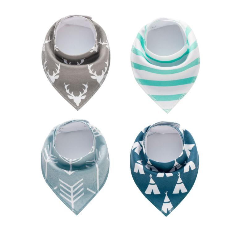 4pcs Lot Bibs Burp Cloth Print Arrow Wave Triangle Baby Bibs Cotton Bandana Accessories $21.20 Dana Fashion style: 20 Baby Clothing Baby sling cotton fleece material Baby Bib slobber towel