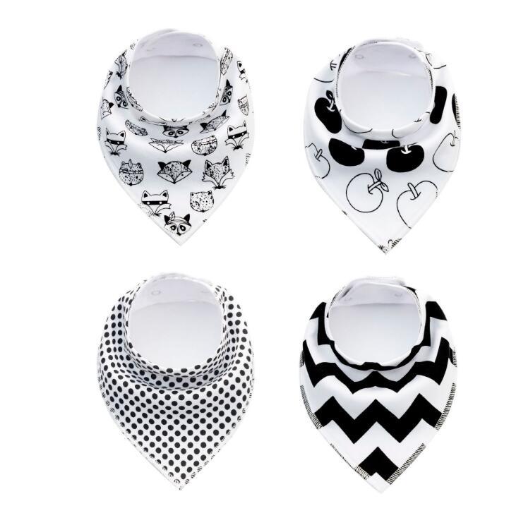 4pcs Lot Bibs Burp Cloth Print Arrow Wave Triangle Baby Bibs Cotton Bandana Accessories $21.20 Dana Fashion style: 10 Baby Clothing Baby sling cotton fleece material Baby Bib slobber towel
