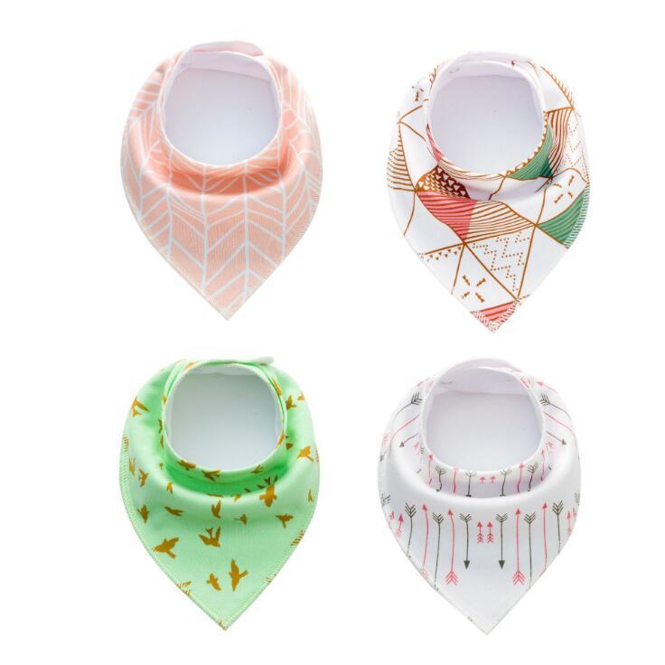 4pcs Lot Bibs Burp Cloth Print Arrow Wave Triangle Baby Bibs Cotton Bandana Accessories $21.20 Dana Fashion style: 16 Baby Clothing Baby sling cotton fleece material Baby Bib slobber towel