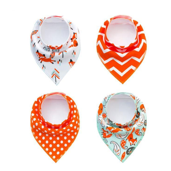 4pcs Lot Bibs Burp Cloth Print Arrow Wave Triangle Baby Bibs Cotton Bandana Accessories $21.20 Dana Fashion style: 6 Baby Clothing Baby sling cotton fleece material Baby Bib slobber towel