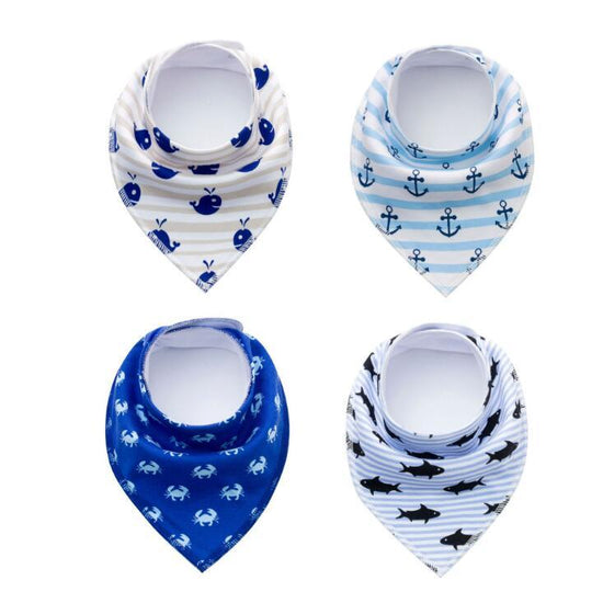4pcs Lot Bibs Burp Cloth Print Arrow Wave Triangle Baby Bibs Cotton Bandana Accessories $21.20 Dana Fashion style: 15 Baby Clothing Baby sling cotton fleece material Baby Bib slobber towel