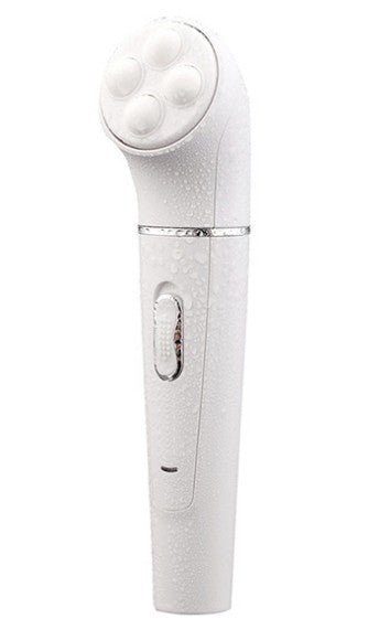 5 in 1 Multi-Functional Portable Face and body Skin Care Electric Massager Scrubber with Facial Latex Brush $44.50 Dana Fashion Model: EU Beauty Tools Specifications: Size: width 45mm length X30mmX height 150mm Stand-alone weight: 460 grams Power mode: re