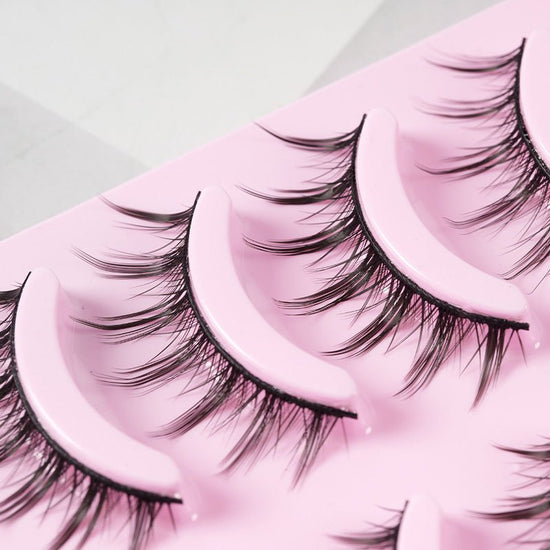 5 Pairs Manga Lashes New Arrival Anime Cosplay Natural Wispy Korean Makeup Artificial False Eyelashes $10.78 Dana Fashion quantity: 5pairs of007 makeup Overview: Popular cartoon barbie beauty~~ You don't even have to stick fairy hair on it! Too beautiful!