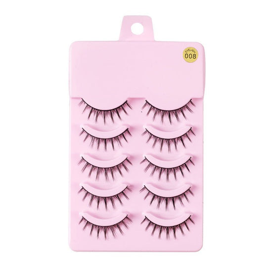 5 Pairs Manga Lashes New Arrival Anime Cosplay Natural Wispy Korean Makeup Artificial False Eyelashes $10.78 Dana Fashion quantity: 5pairs of007 makeup Overview: Popular cartoon barbie beauty~~ You don't even have to stick fairy hair on it! Too beautiful!