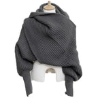 Sweater Scarf Cashmere Ladies Girl Woman Clothing Casual Wear - DanaFashionstore