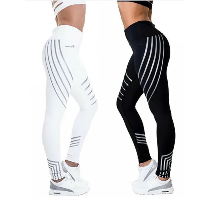 Women Workout Leggings Pants Women Leggins Women Fitness Night Glowing Autumn Winter Leggings Women legins - DanaFashionstore