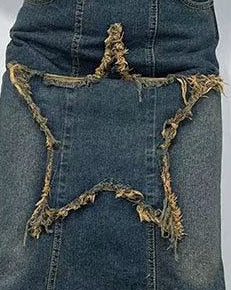 Women's American-style Retro High Waist Irregular Skirt