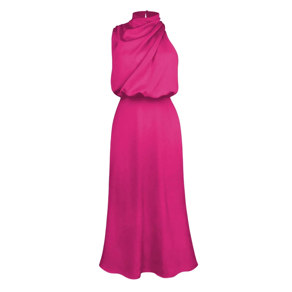 Summer Sleeveless Dress Ins Fashion Elegant Evening Party Club Clothing For Women - DanaFashionstore