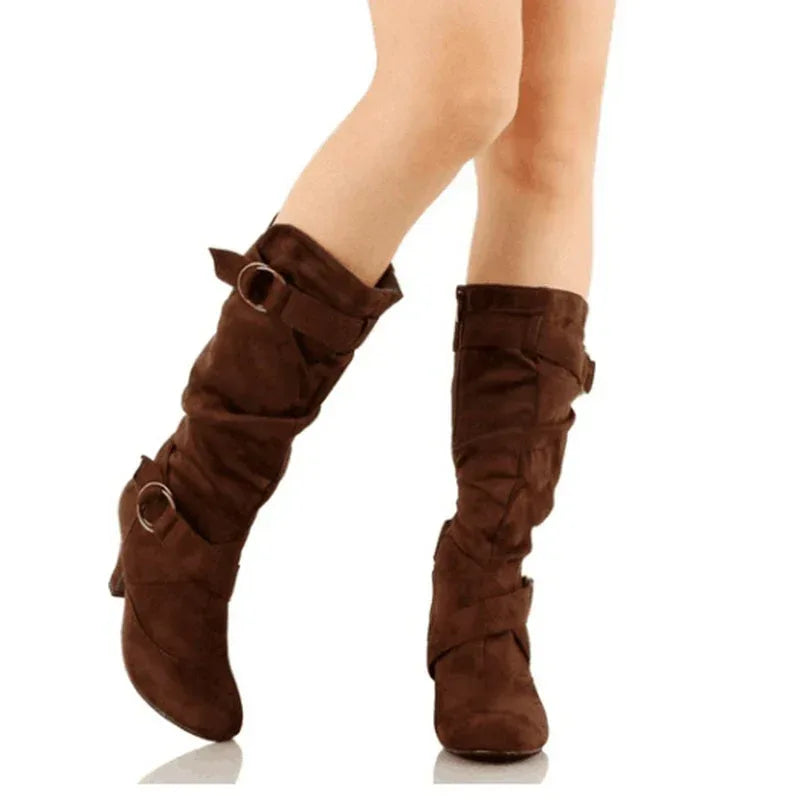 Women's boots with high heels - DanaFashionstore