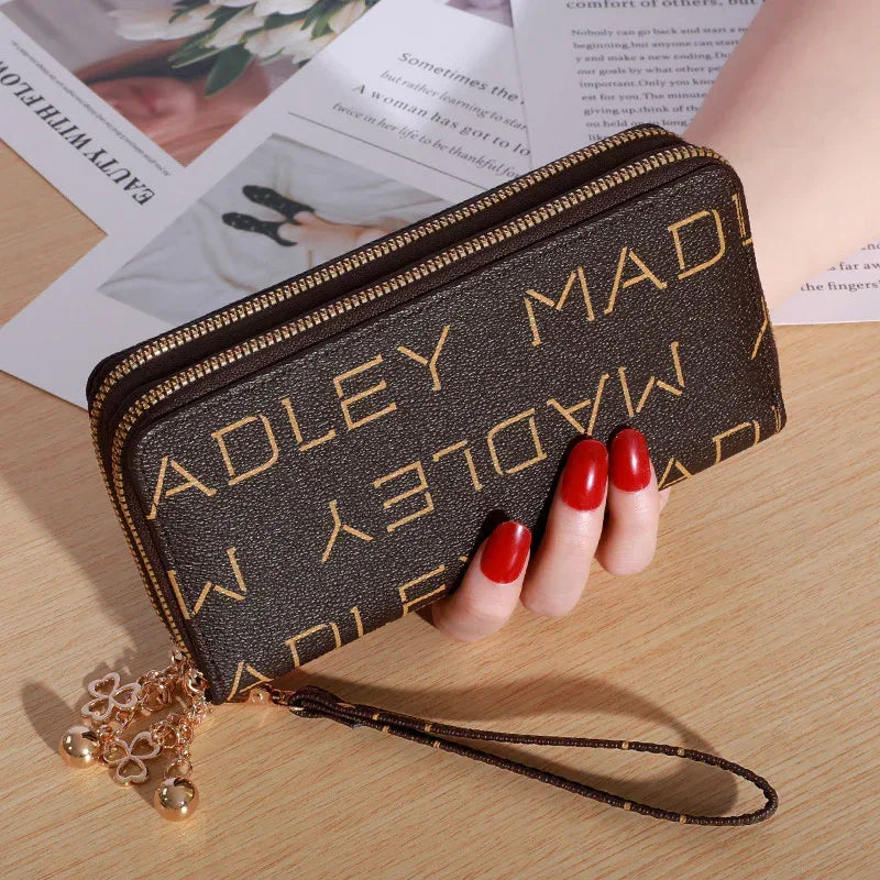 Women's Hand Holding Casual Double Zip Large-capacity Wallet - DanaFashionstore