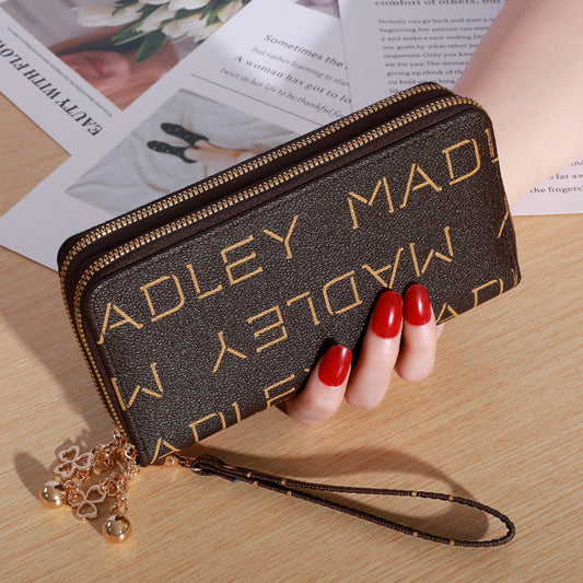 Women's Hand Holding Casual Double Zip Large-capacity Wallet - Dana Fashion