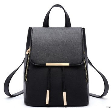 Women Backpack High Quality PU Leather Mochila Escolar School Bags For Teenagers Girls Top-handle Backpacks Herald Fashion - Dana Fashion