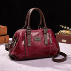 One-shoulder Portable Messenger Large-capacity Soft Leather Female Bag - DanaFashionstore
