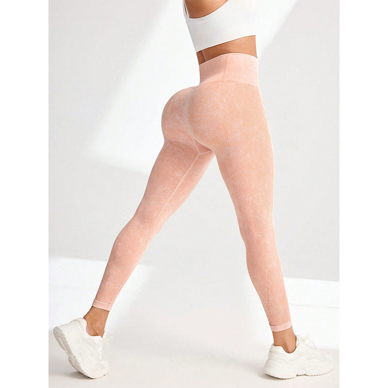 Chemical Fiber High Waist Long Yoga Pants Female - Dana Fashion