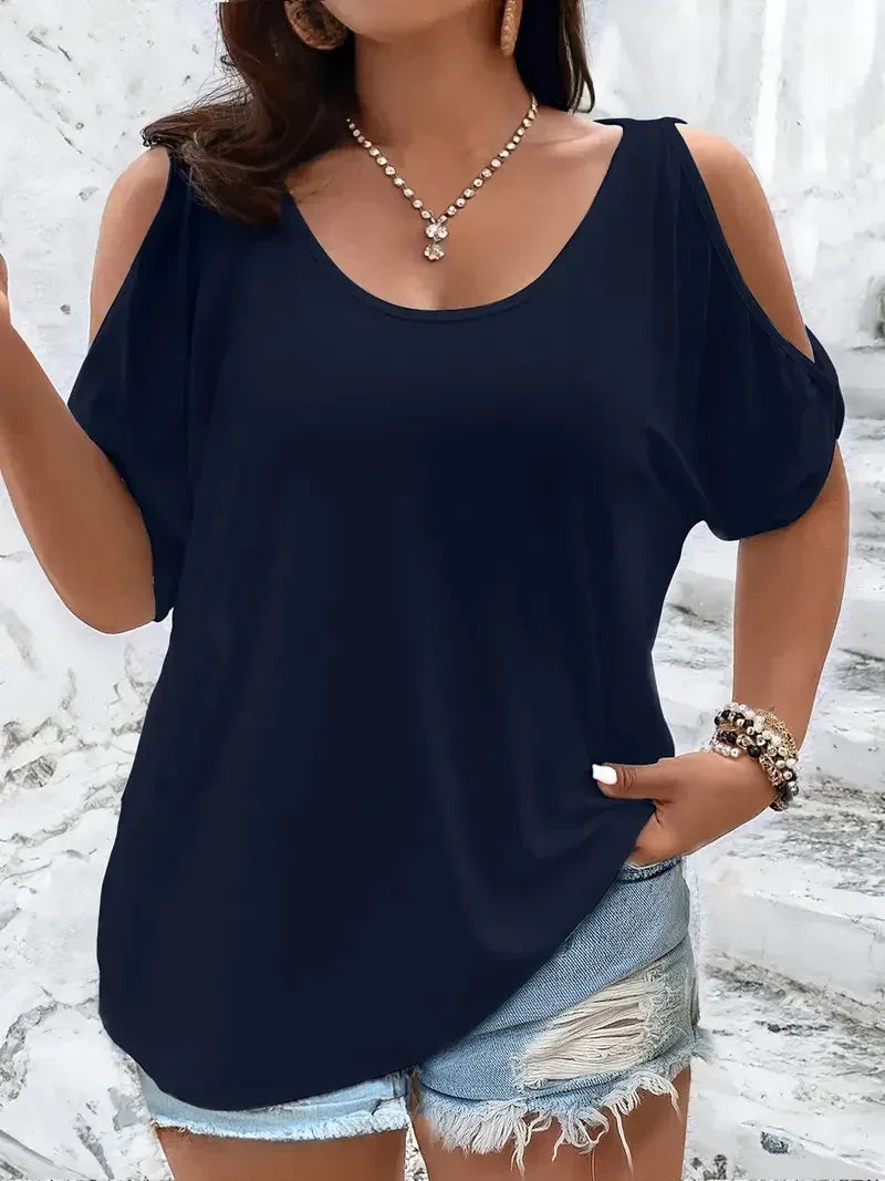 European And American Fashion Elegant T-shirt - DanaFashionstore