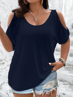 European And American Fashion Elegant T-shirt - DanaFashionstore