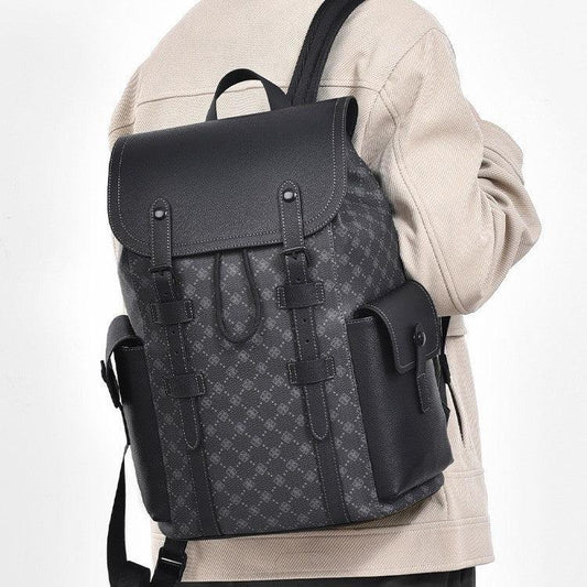 Curved Shoulder Strap New Men's Casual Business Travel Backpack - DanaFashionstore