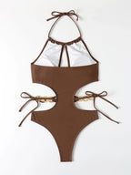 Bikini Ring One Piece Swimsuit - DanaFashionstore