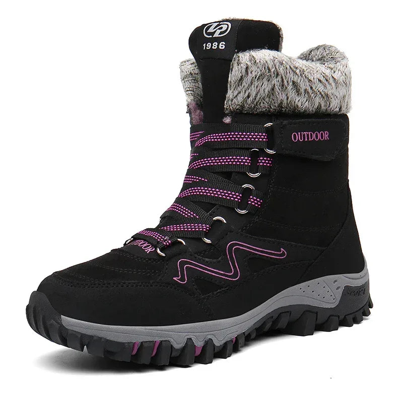 High-top warm and velvet cotton shoes - DanaFashionstore