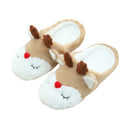 Love Elk Plush Home Warm Slippers - DanaFashionstore