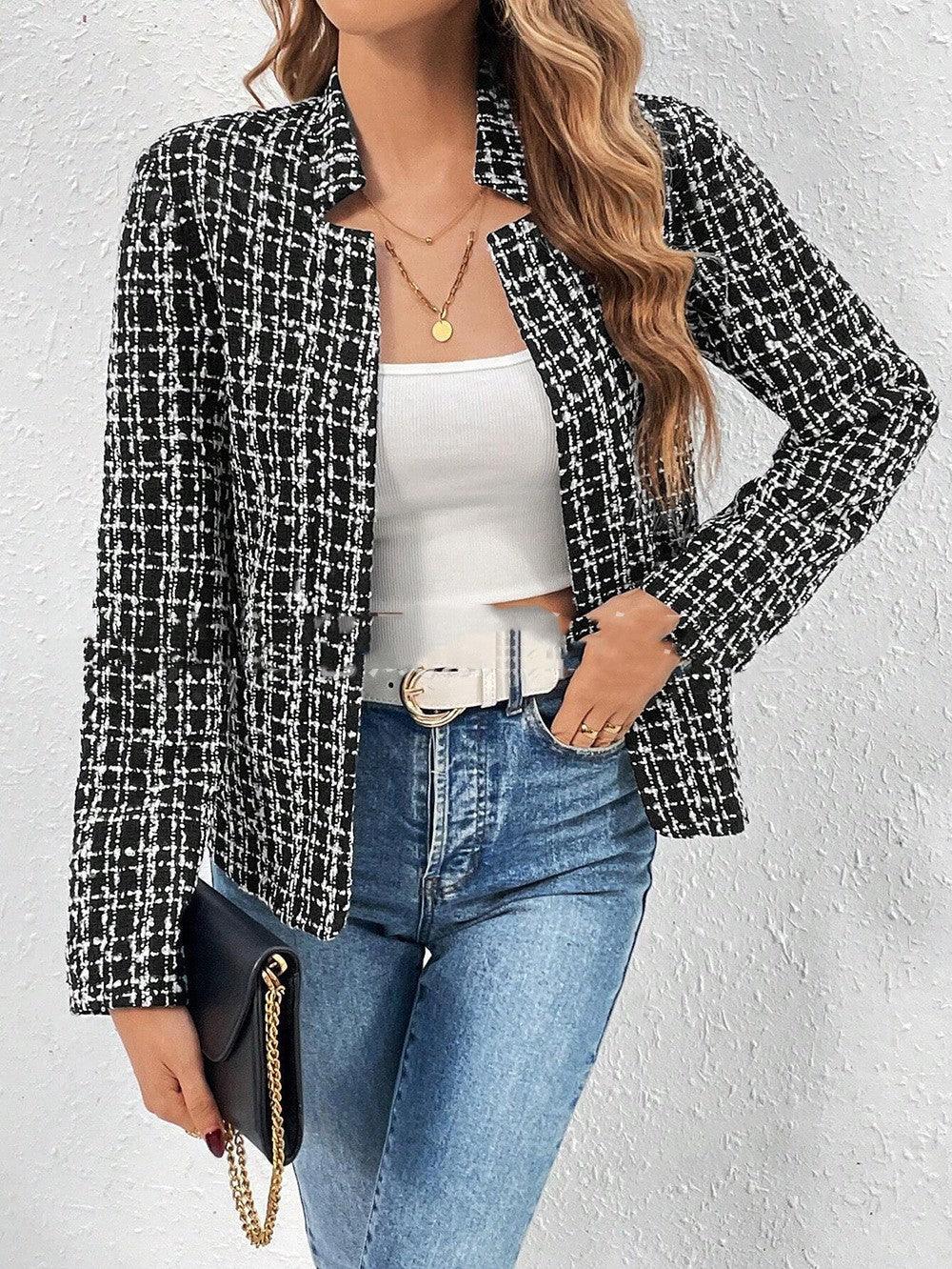 Elegant Office Small Suit Jacket For Women - DanaFashionstore