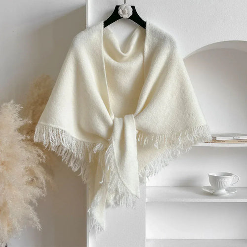 Autumn And Winter Solid Color All-match Warm Scarf - DanaFashionstore