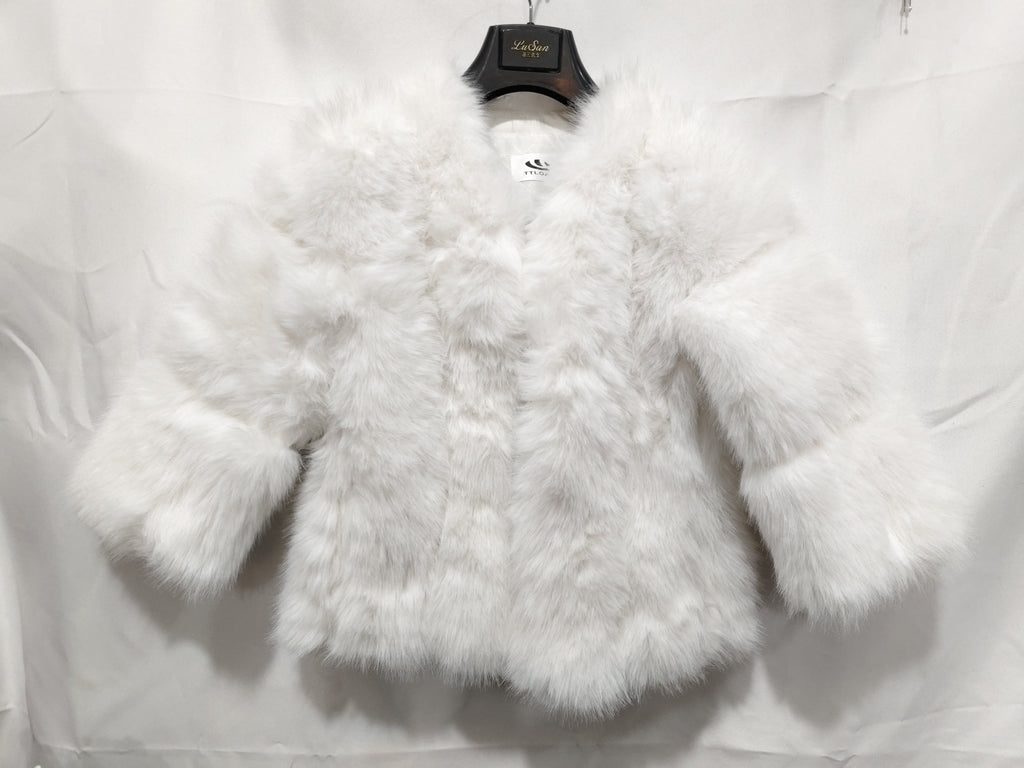 Fox fur short coat