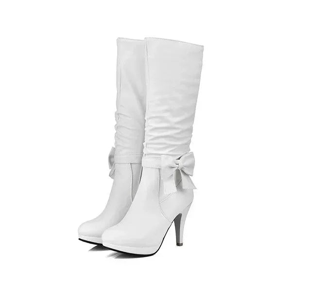 Bow with round head Martin boots - DanaFashionstore