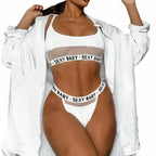 Lingerie European And American Sexy Backless Bra Set - DanaFashionstore