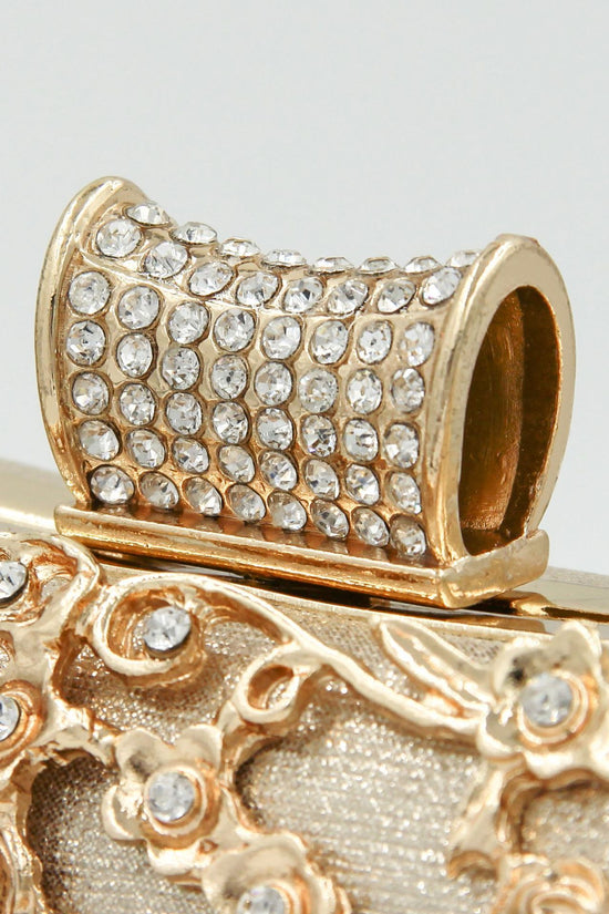 Hollow diamond cheongsam bag rhinestone bag clutch shoulder - Dana Fashion