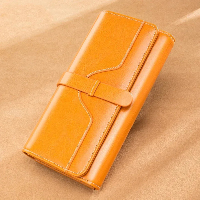 Large capacity leather hand bag - DanaFashionstore