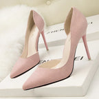 Women's Low-cut Pointed-toe Side Hollow-out Shoes - DanaFashionstore