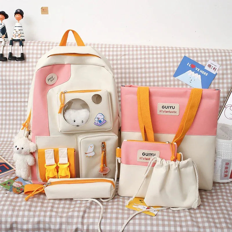 Cute Large-capacity Backpack For Schoolgirls - DanaFashionstore