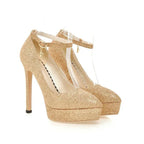 Women's Fashion Classy Stilettos Waterproof Platform Shoes - DanaFashionstore