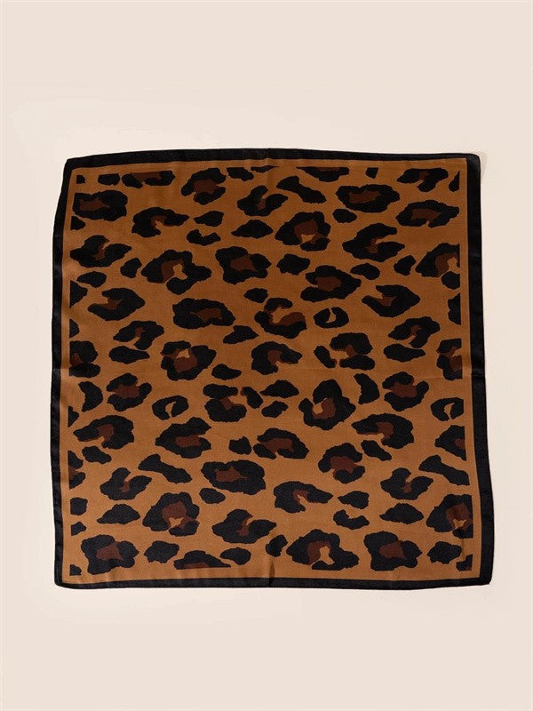 Artificial Silk Striped High-grade Korean Style Stylish Beach Arm Bag Silk Scarf