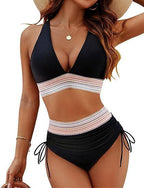Fashion Women's High Waist Bikini Split Suit - DanaFashionstore