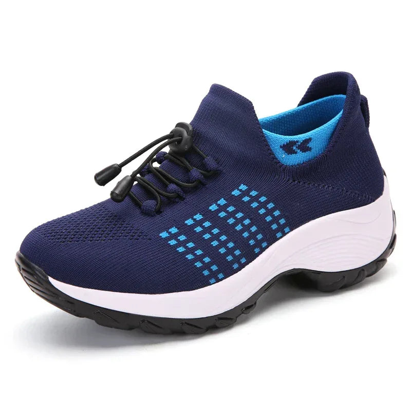 Women's Spring And Summer New Casual Flying Knit Sneakers - DanaFashionstore