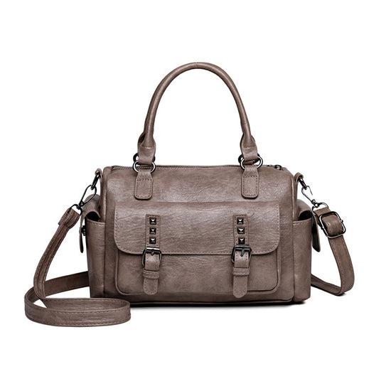 Large Capacity Vintage Messenger Bag - Dana Fashion
