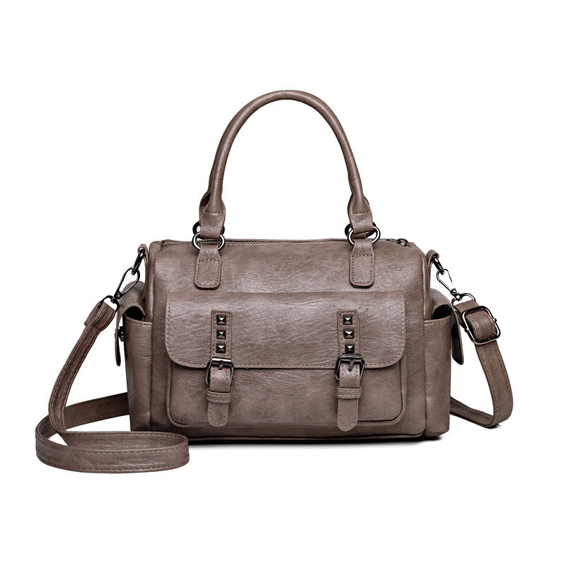 Large Capacity Vintage Messenger Bag - Dana Fashion