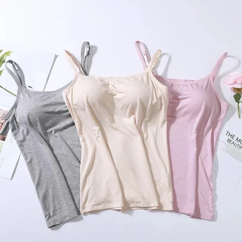 Modal Long Women's Sling Vest Inner Match Tube Top Home Wear Wear-free Bra Pieces - DanaFashionstore