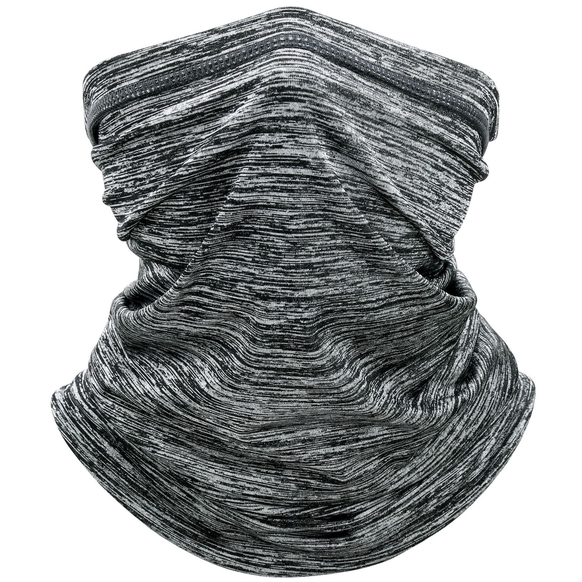 Ski half face cold winter warm hooded scarf